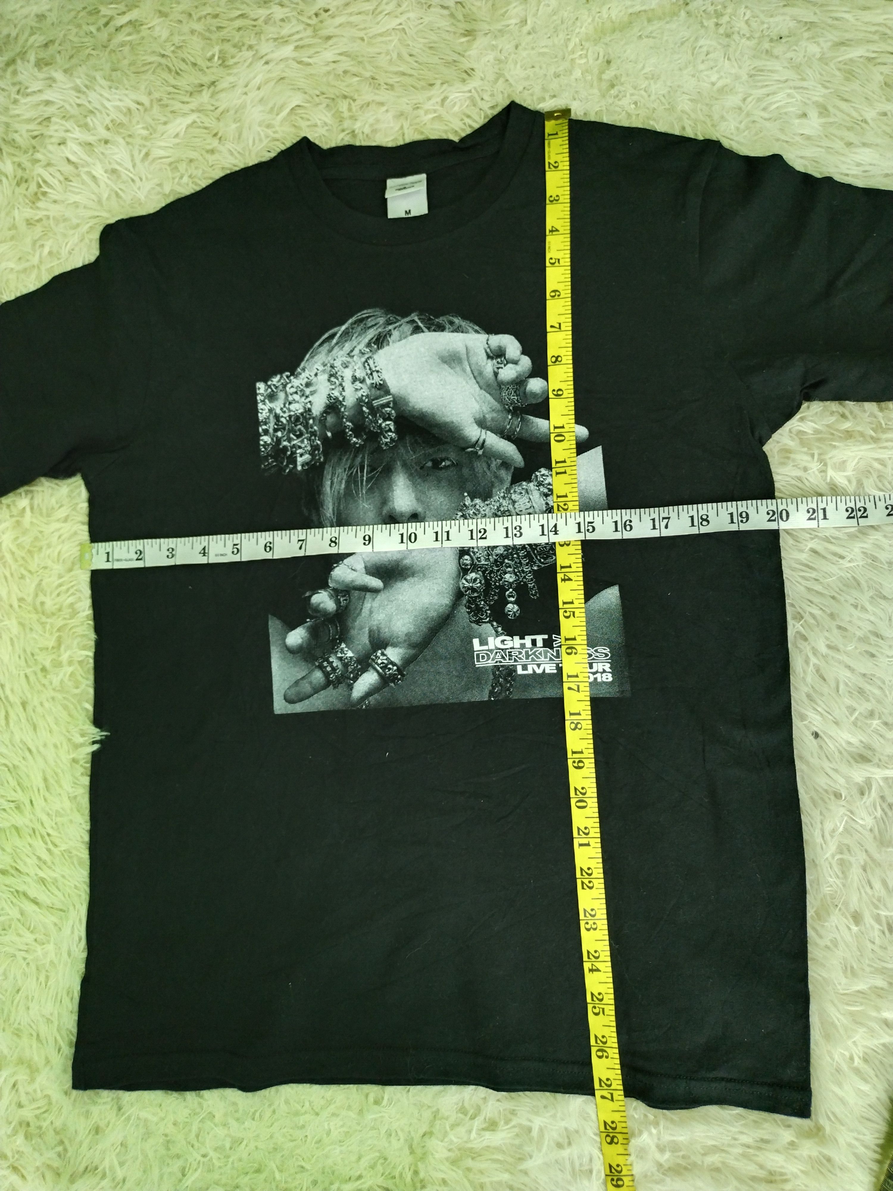 Japanese Brand LIGHT DARKNESS RYUJI IMAICHI CHROME HEARTS IMAGES LIVE TOUR Size US M / EU 48-50 / 2 - 12 Thumbnail