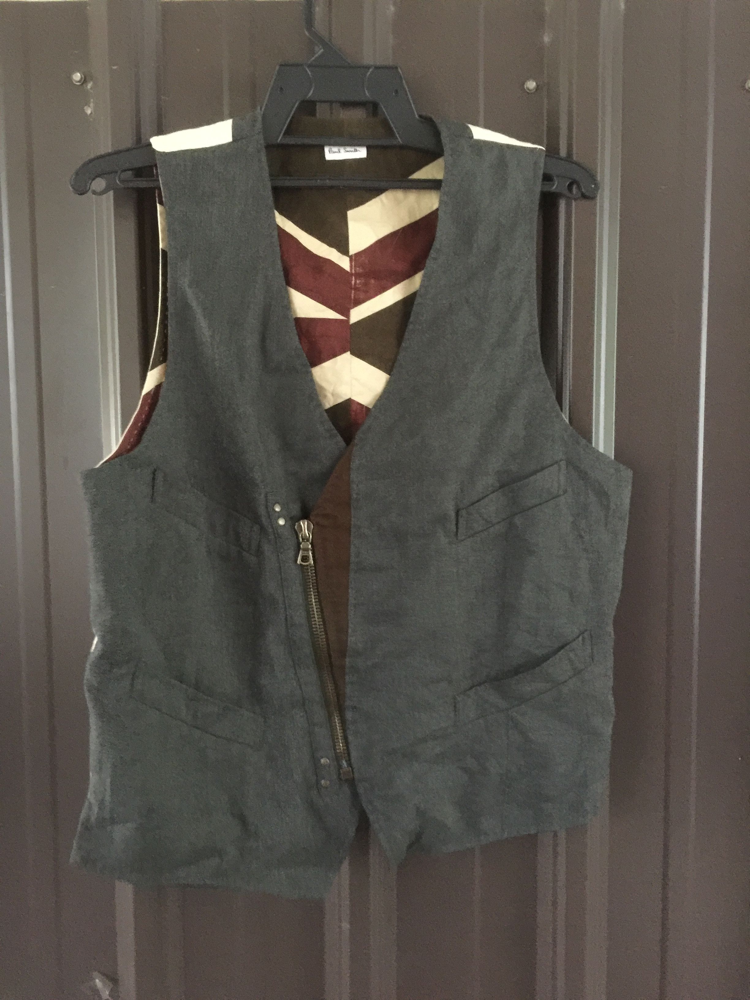 🔥OFFER🔥Paul Smith Nice Design Punk Style Vest