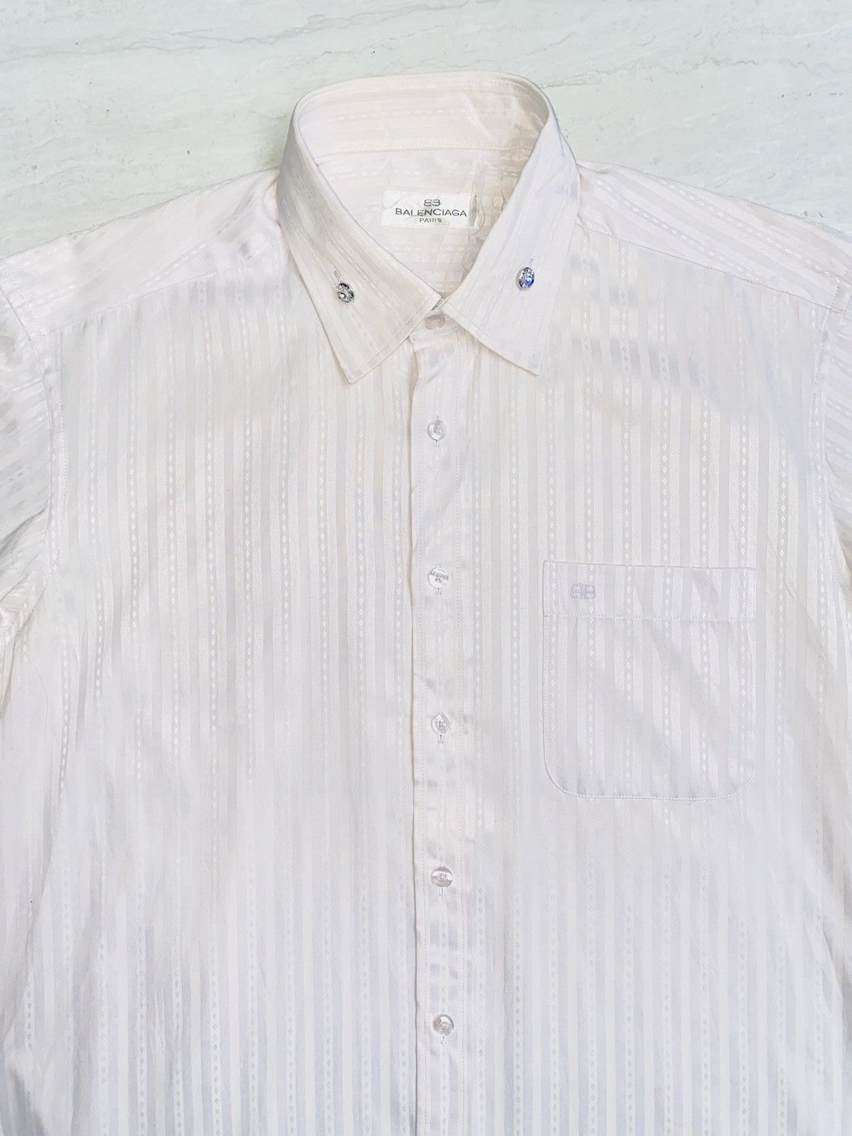 Balenciaga BALENCIAGA PARIS Shirt Size US L / EU 52-54 / 3 - 2 Thumbnail