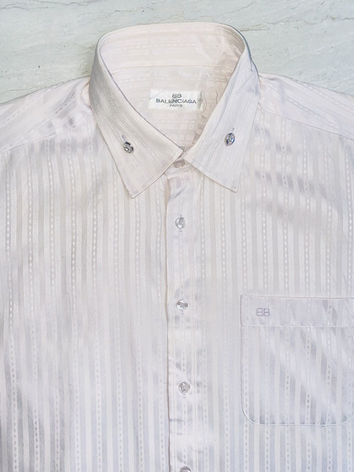 Balenciaga BALENCIAGA PARIS Shirt Size US L / EU 52-54 / 3 - 3 Thumbnail