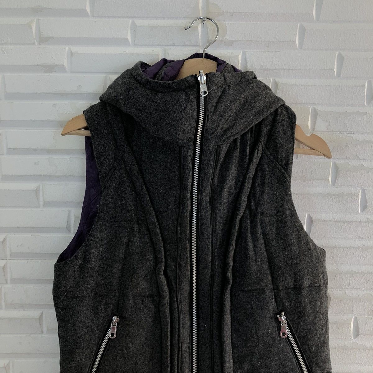 Japanese Brand RARE REVERSIBLE PUFFER PARACHUTE BIKER DESIGN VEST PPFM Size US S / EU 44-46 / 1 - 7 Thumbnail