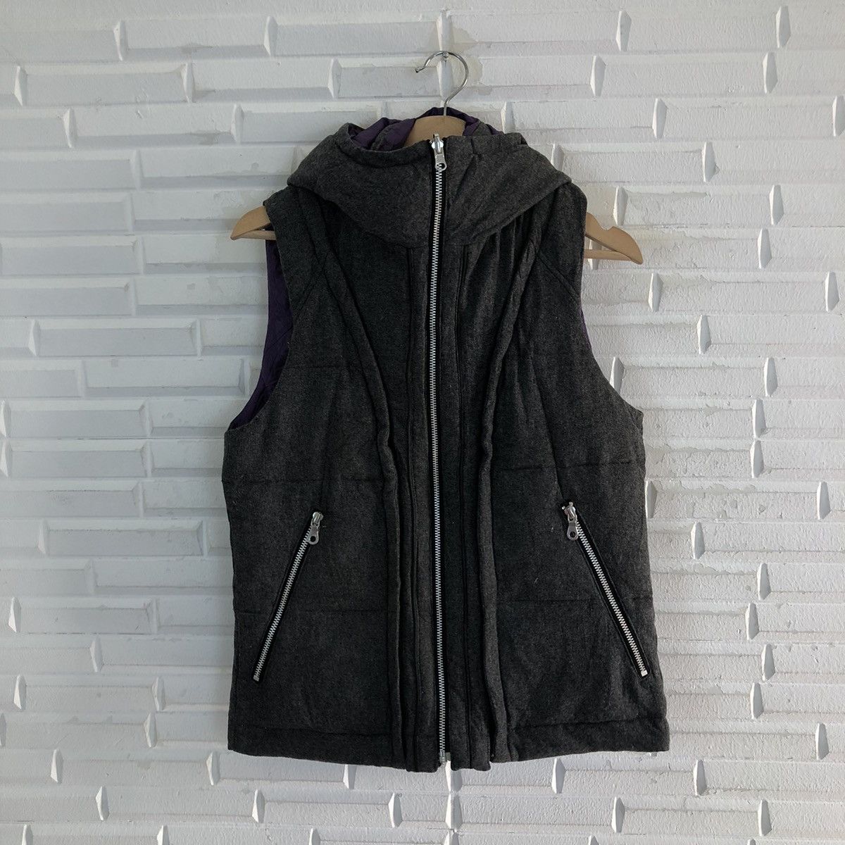 Japanese Brand RARE REVERSIBLE PUFFER PARACHUTE BIKER DESIGN VEST PPFM Size US S / EU 44-46 / 1 - 5 Thumbnail