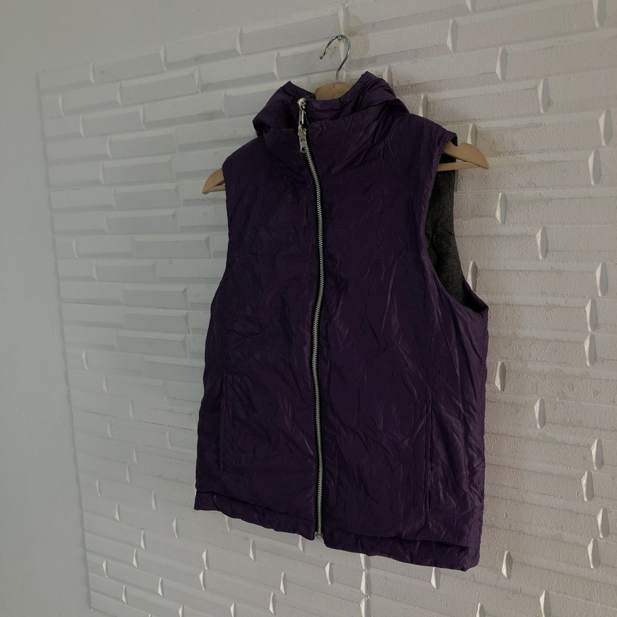 Japanese Brand RARE REVERSIBLE PUFFER PARACHUTE BIKER DESIGN VEST PPFM Size US S / EU 44-46 / 1 - 11 Thumbnail