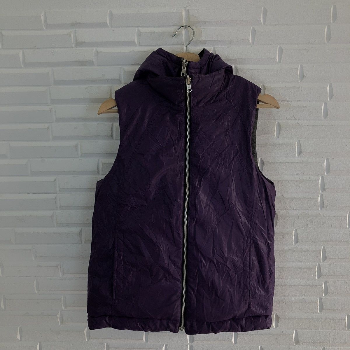 Japanese Brand RARE REVERSIBLE PUFFER PARACHUTE BIKER DESIGN VEST PPFM Size US S / EU 44-46 / 1 - 10 Thumbnail