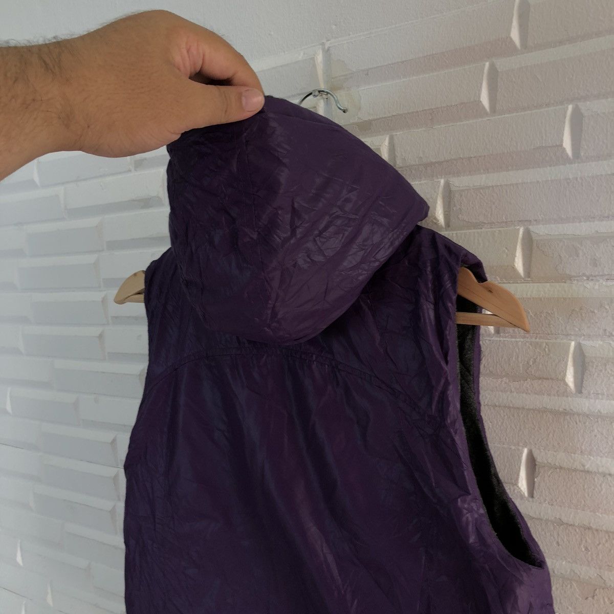 Japanese Brand RARE REVERSIBLE PUFFER PARACHUTE BIKER DESIGN VEST PPFM Size US S / EU 44-46 / 1 - 13 Thumbnail
