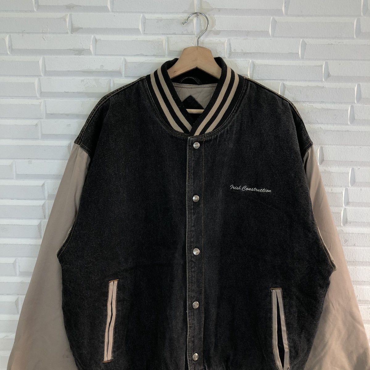Japanese Brand VINTAGE VARSITY JACKET TRI-MOUNTAIN JAPAN Size US L / EU 52-54 / 3 - 3 Thumbnail