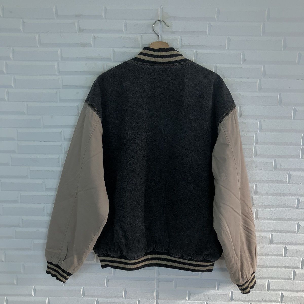 Japanese Brand VINTAGE VARSITY JACKET TRI-MOUNTAIN JAPAN Size US L / EU 52-54 / 3 - 8 Thumbnail