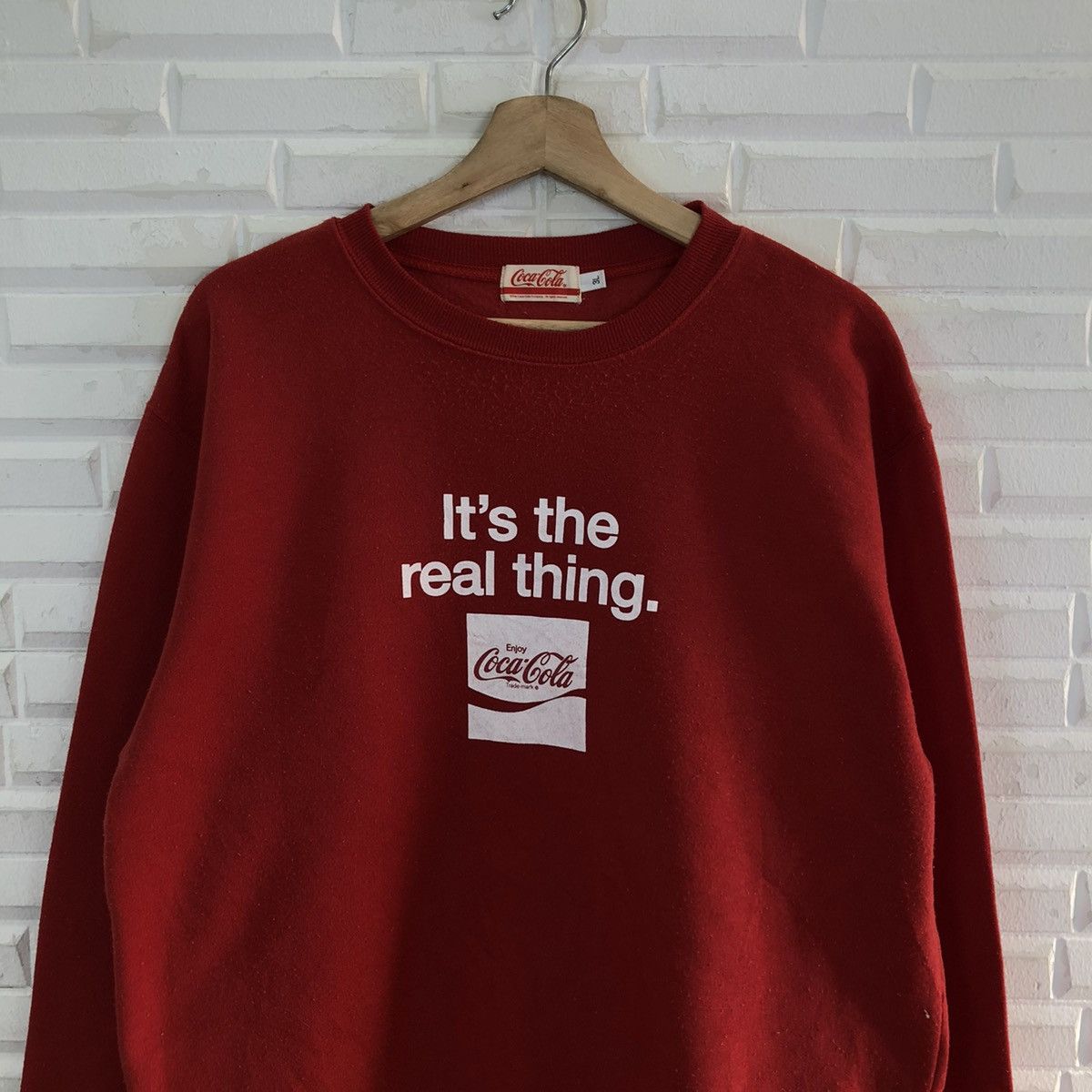 Japanese Brand VINTAGE COCA COLA BIG LOGO SWEATSHIRT Size US XXL / EU 58 / 5 - 3 Thumbnail