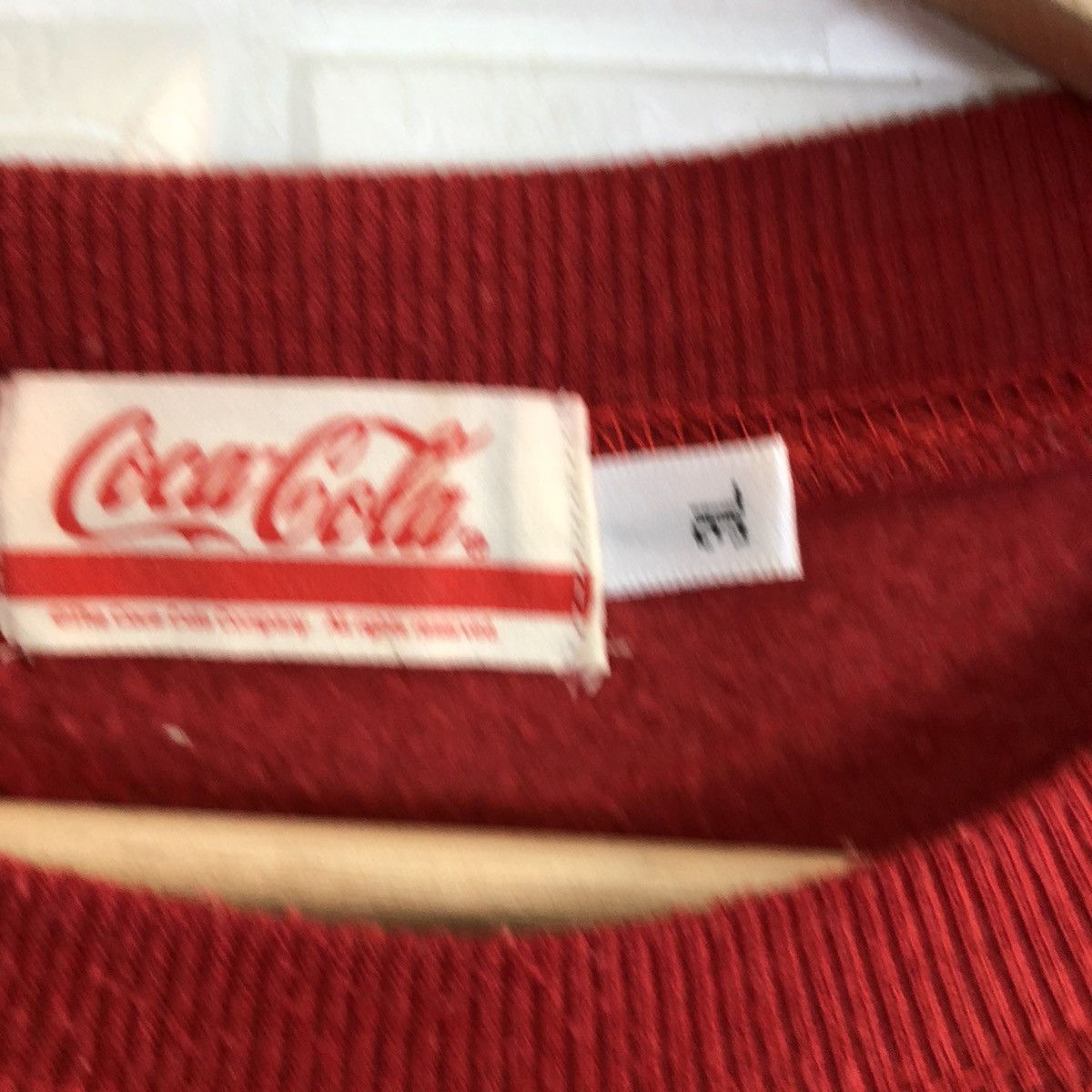 Japanese Brand VINTAGE COCA COLA BIG LOGO SWEATSHIRT Size US XXL / EU 58 / 5 - 7 Thumbnail