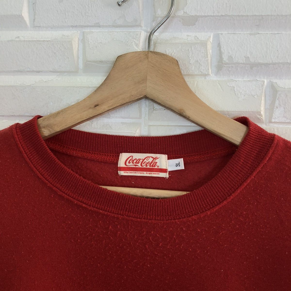 Japanese Brand VINTAGE COCA COLA BIG LOGO SWEATSHIRT Size US XXL / EU 58 / 5 - 4 Thumbnail