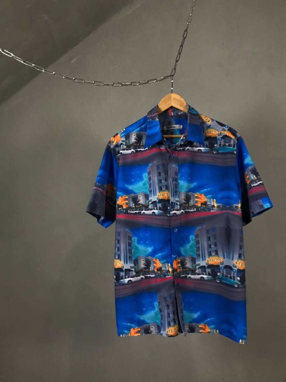 Vintage Lee Cooper vintage crazy Hawaiian shirt Size US L / EU 52-54 / 3 - 1 Thumbnail