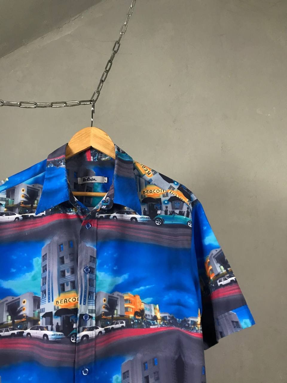 Vintage Lee Cooper vintage crazy Hawaiian shirt Size US L / EU 52-54 / 3 - 2 Thumbnail