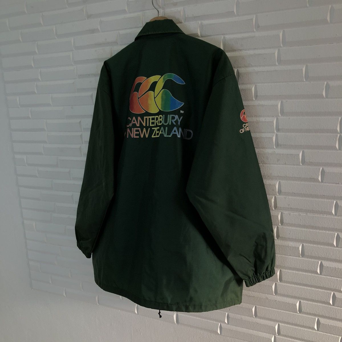 Canterbury of New Zealand VINTAGE CANTERBURY OF NEW ZEALAND BIG LOGO COACH JACKET Size US XL / EU 56 / 4 - 8 Thumbnail