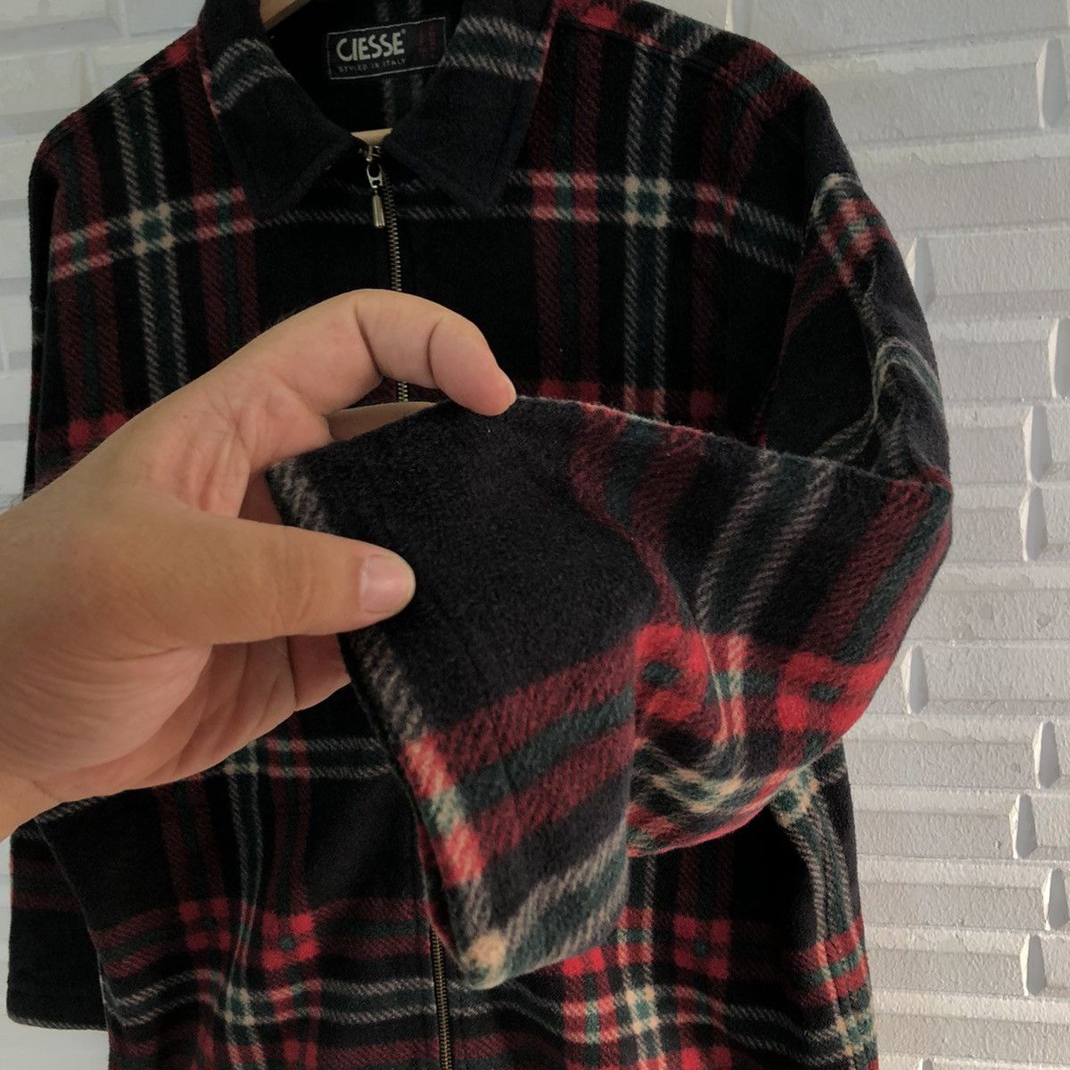Flannel VINTAGE CIESSE STYLED IN ITALY FLANNEL JACKET TARTAN DESIGN Size US M / EU 48-50 / 2 - 4 Thumbnail