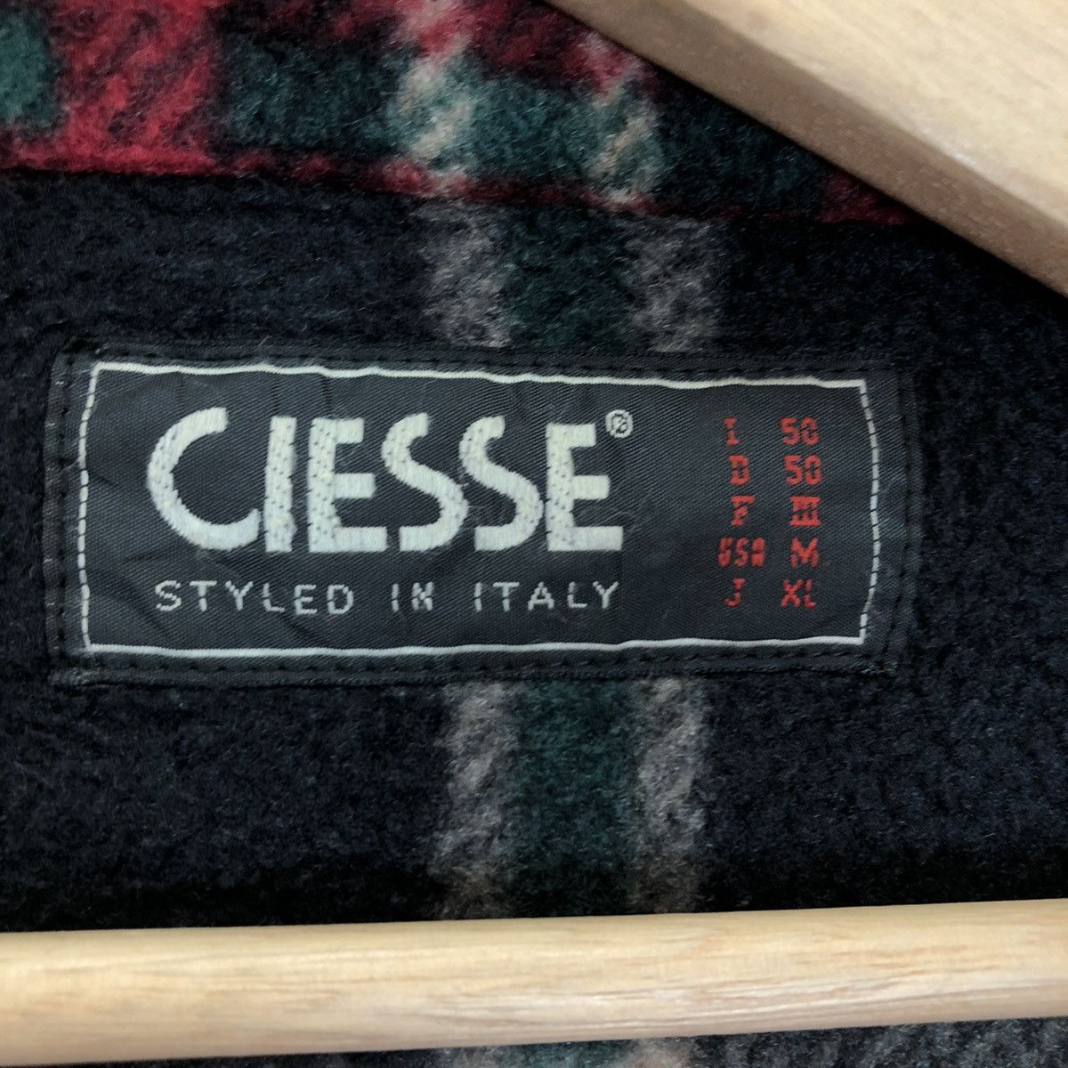 Flannel VINTAGE CIESSE STYLED IN ITALY FLANNEL JACKET TARTAN DESIGN Size US M / EU 48-50 / 2 - 8 Thumbnail