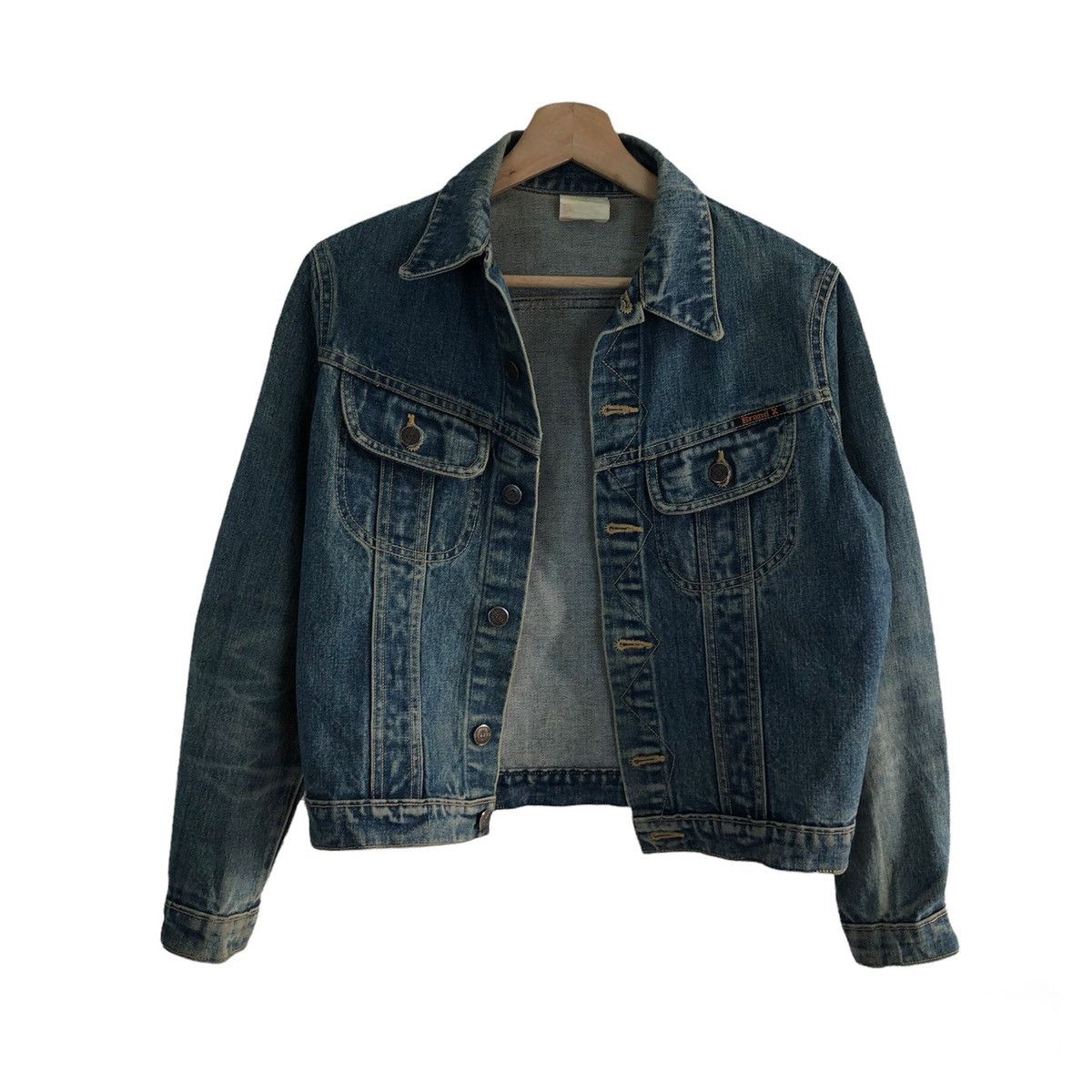Japanese Brand VINTAGE LE MANS DENIM JACKET Size US M / EU 48-50 / 2 - 1 Thumbnail