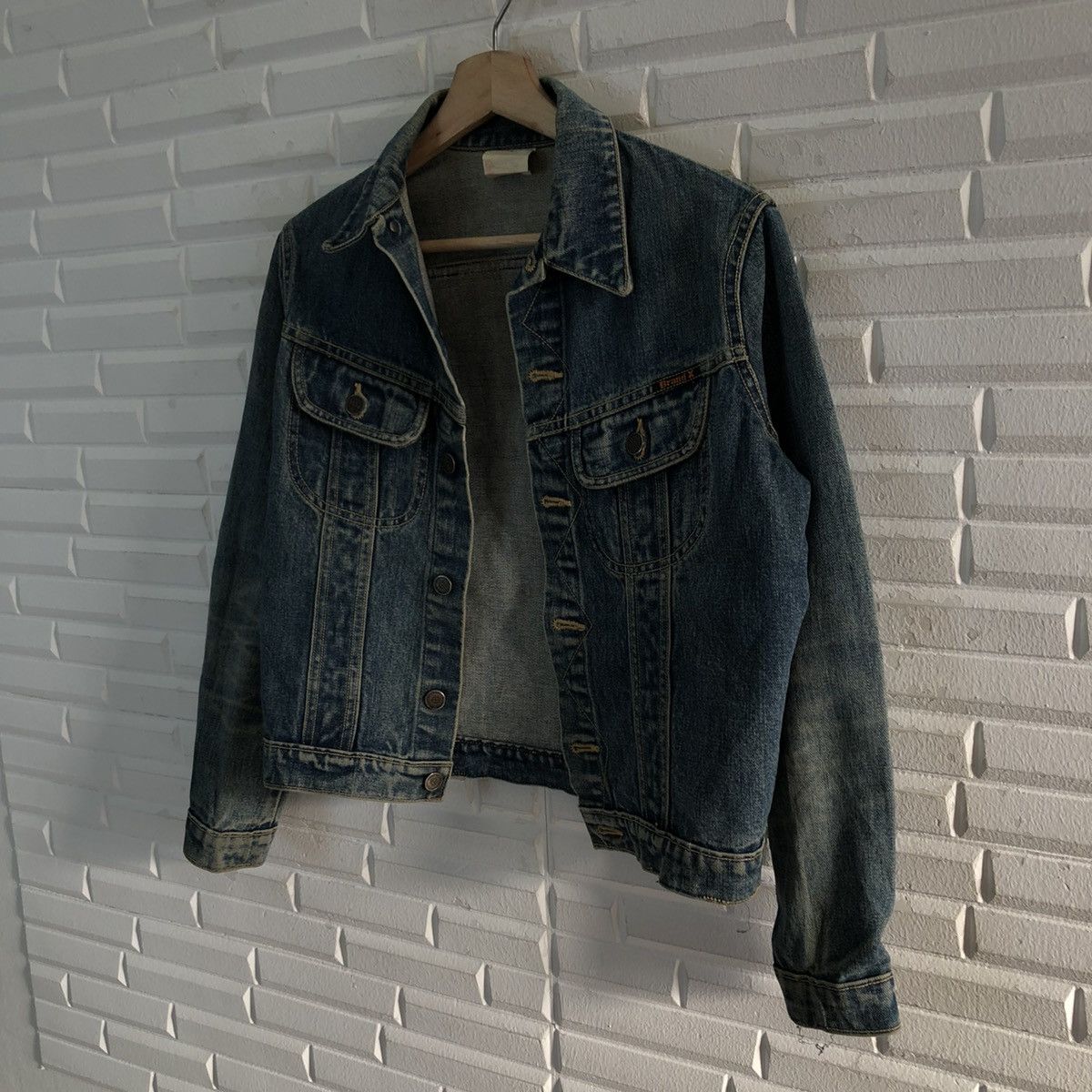 Japanese Brand VINTAGE LE MANS DENIM JACKET Size US M / EU 48-50 / 2 - 2 Thumbnail