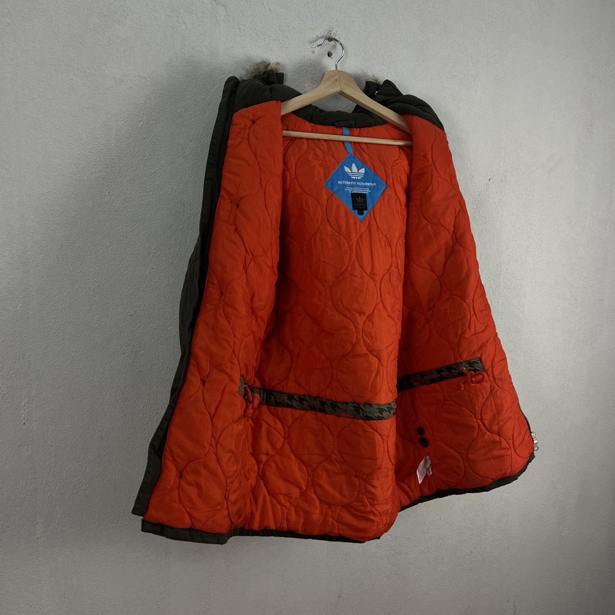 Adidas RARE PARKA FISH TAIL JACKET ADIDAS AUTHENTIC OUTERWEAR Size US XS / EU 42 / 0 - 14 Thumbnail