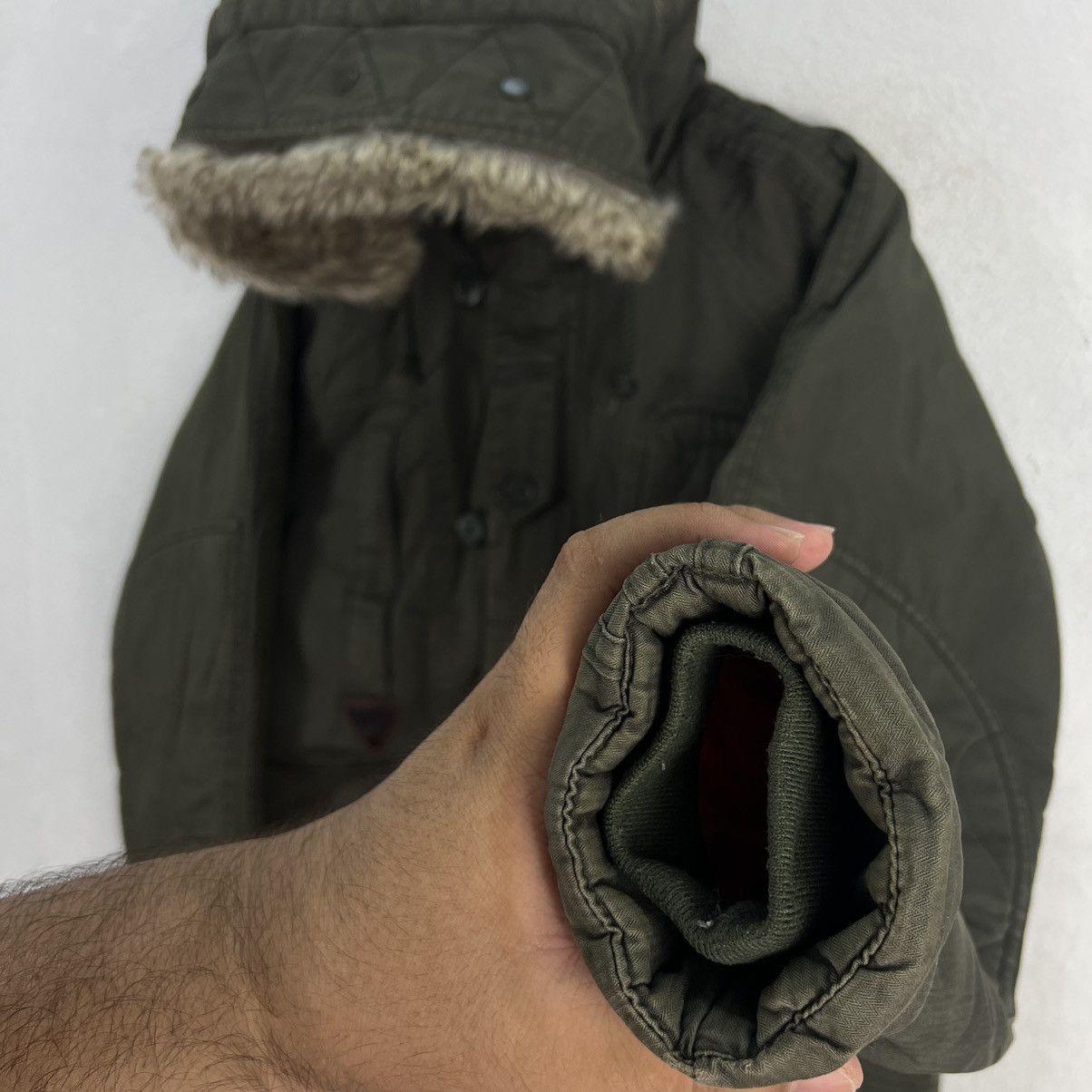 Adidas RARE PARKA FISH TAIL JACKET ADIDAS AUTHENTIC OUTERWEAR Size US XS / EU 42 / 0 - 6 Thumbnail