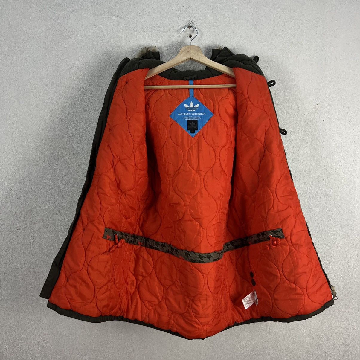 Adidas RARE PARKA FISH TAIL JACKET ADIDAS AUTHENTIC OUTERWEAR Size US XS / EU 42 / 0 - 13 Thumbnail