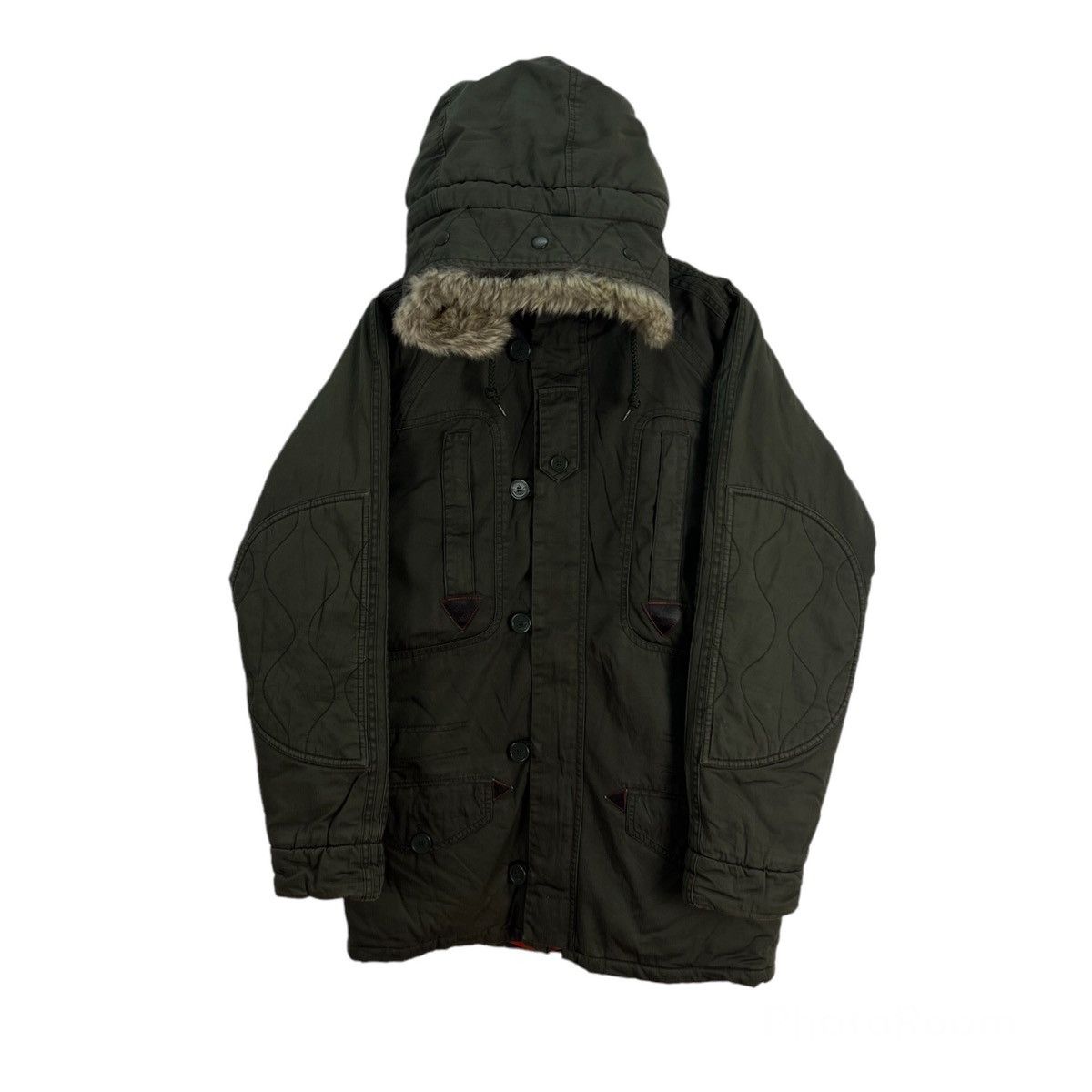 Adidas RARE PARKA FISH TAIL JACKET ADIDAS AUTHENTIC OUTERWEAR Size US XS / EU 42 / 0 - 1 Thumbnail