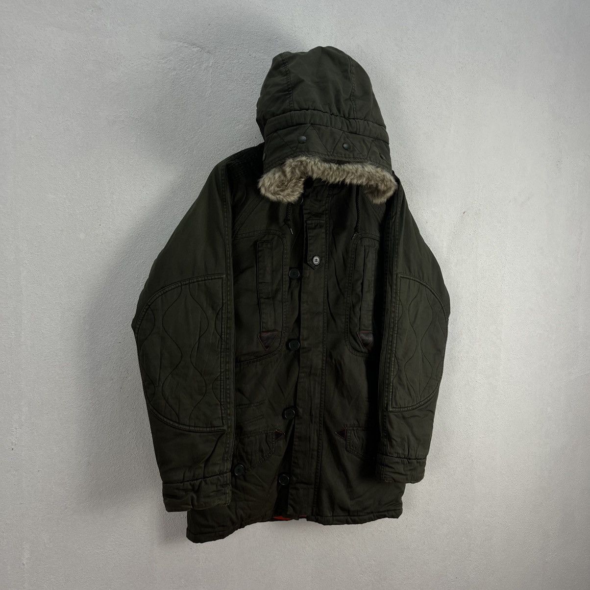 Adidas RARE PARKA FISH TAIL JACKET ADIDAS AUTHENTIC OUTERWEAR Size US XS / EU 42 / 0 - 2 Thumbnail