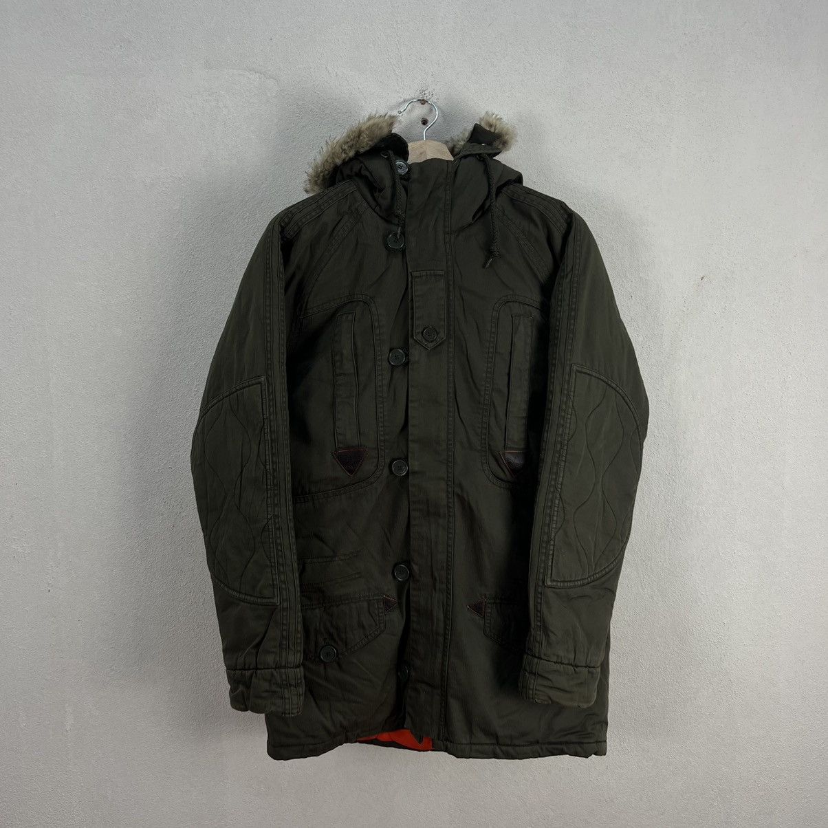 Adidas RARE PARKA FISH TAIL JACKET ADIDAS AUTHENTIC OUTERWEAR Size US XS / EU 42 / 0 - 8 Thumbnail