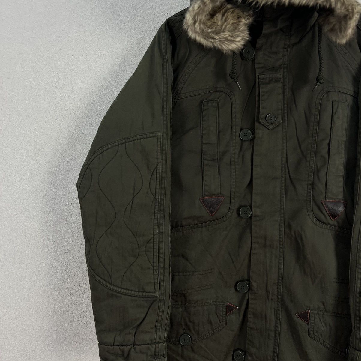 Adidas RARE PARKA FISH TAIL JACKET ADIDAS AUTHENTIC OUTERWEAR Size US XS / EU 42 / 0 - 3 Thumbnail