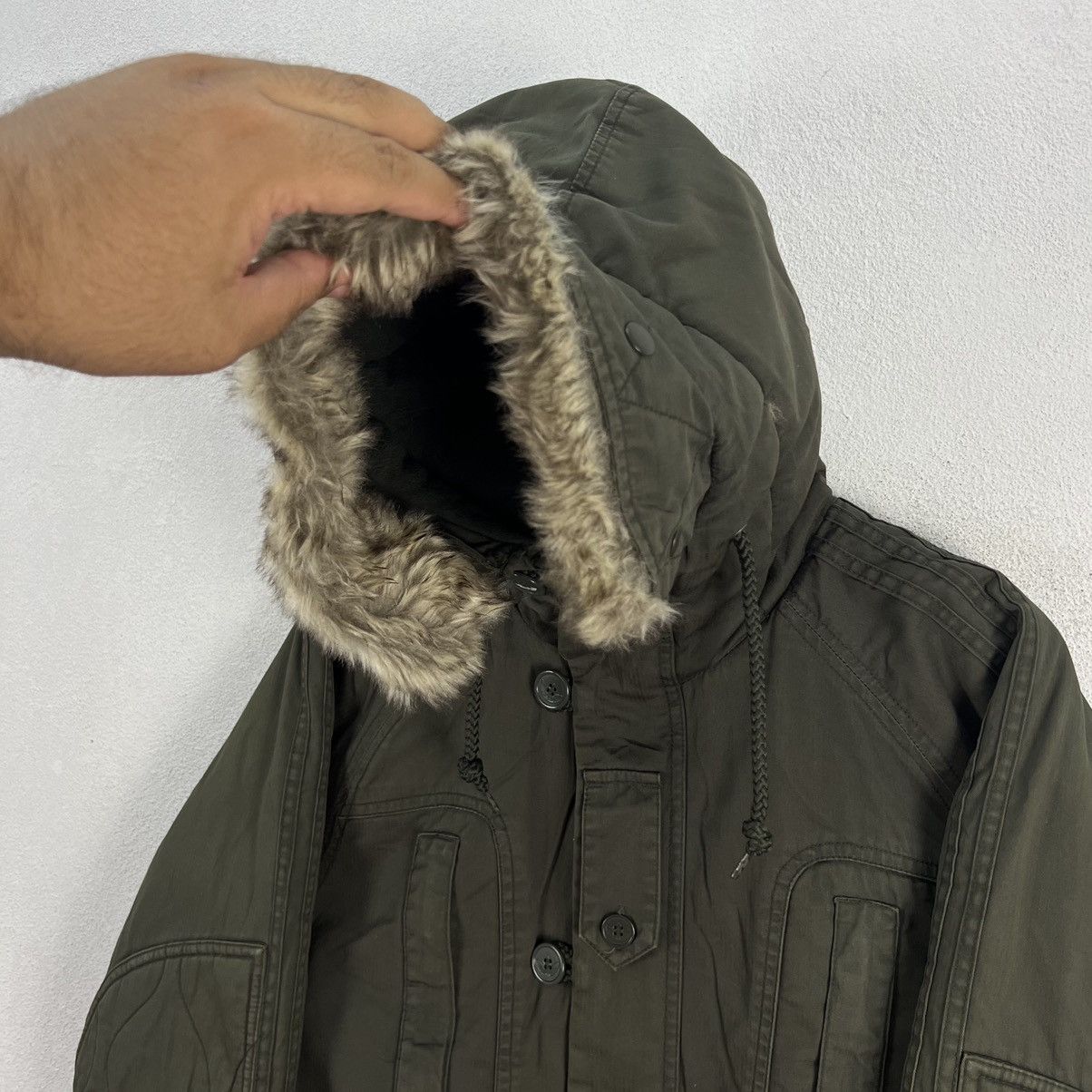 Adidas RARE PARKA FISH TAIL JACKET ADIDAS AUTHENTIC OUTERWEAR Size US XS / EU 42 / 0 - 7 Thumbnail