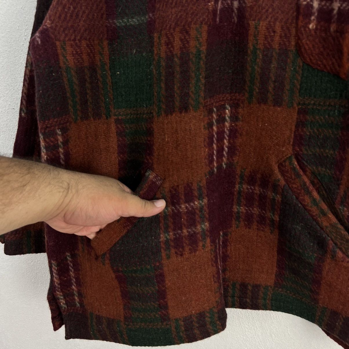 Flannel VINTAGE CREATION CUBE GUARANTEED WOOL FLANNEL JACKET Size US M / EU 48-50 / 2 - 6 Thumbnail
