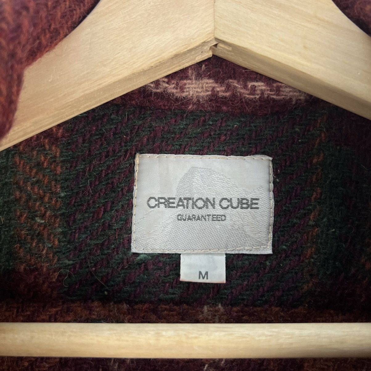 Flannel VINTAGE CREATION CUBE GUARANTEED WOOL FLANNEL JACKET Size US M / EU 48-50 / 2 - 13 Thumbnail