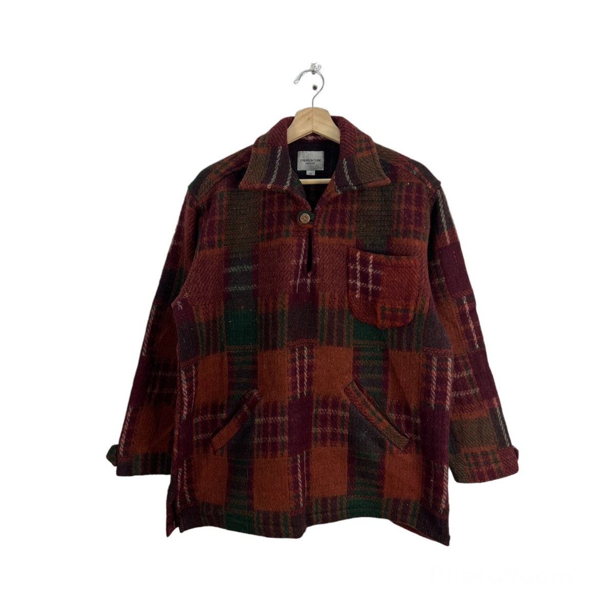 Flannel VINTAGE CREATION CUBE GUARANTEED WOOL FLANNEL JACKET Size US M / EU 48-50 / 2 - 1 Thumbnail