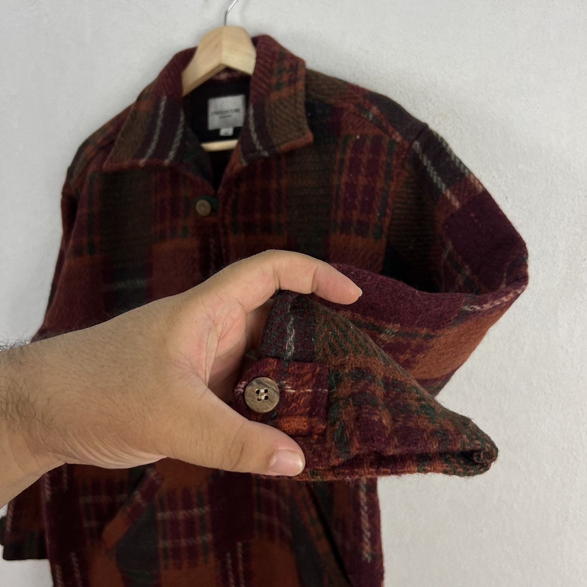 Flannel VINTAGE CREATION CUBE GUARANTEED WOOL FLANNEL JACKET Size US M / EU 48-50 / 2 - 8 Thumbnail