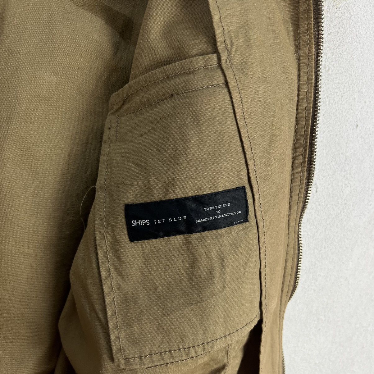 Japanese Brand VINTAGE SHIPS JET BLUE JACKET INSPIRED BY ISSEY MIYAKE JAPAN Size US M / EU 48-50 / 2 - 12 Thumbnail