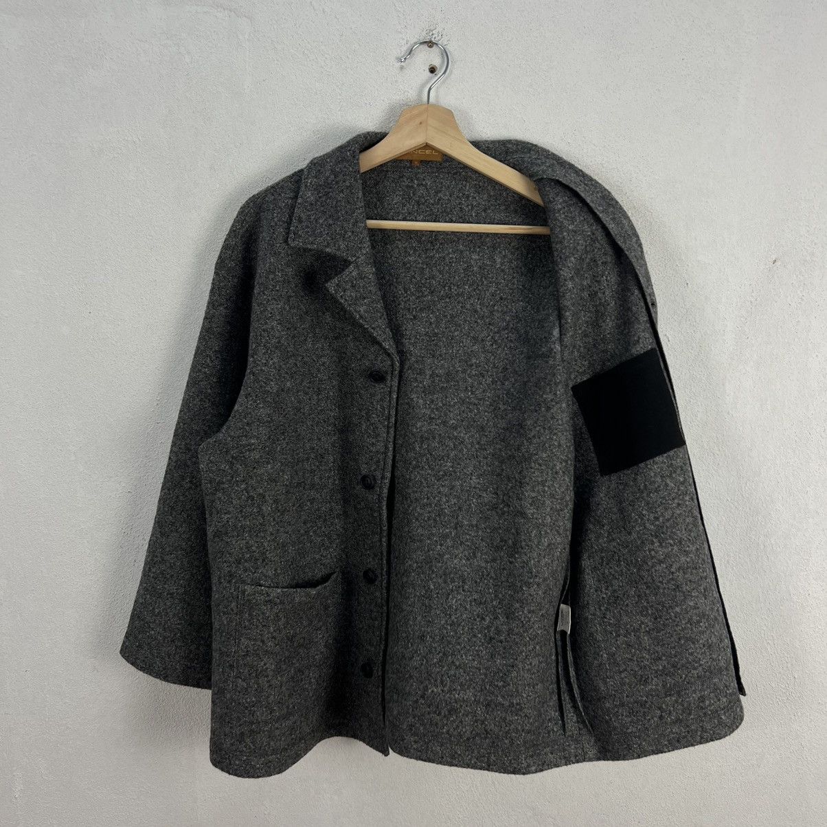 Vintage VINTAGE LANCEL WOOL JACKET Size US M / EU 48-50 / 2 - 9 Thumbnail