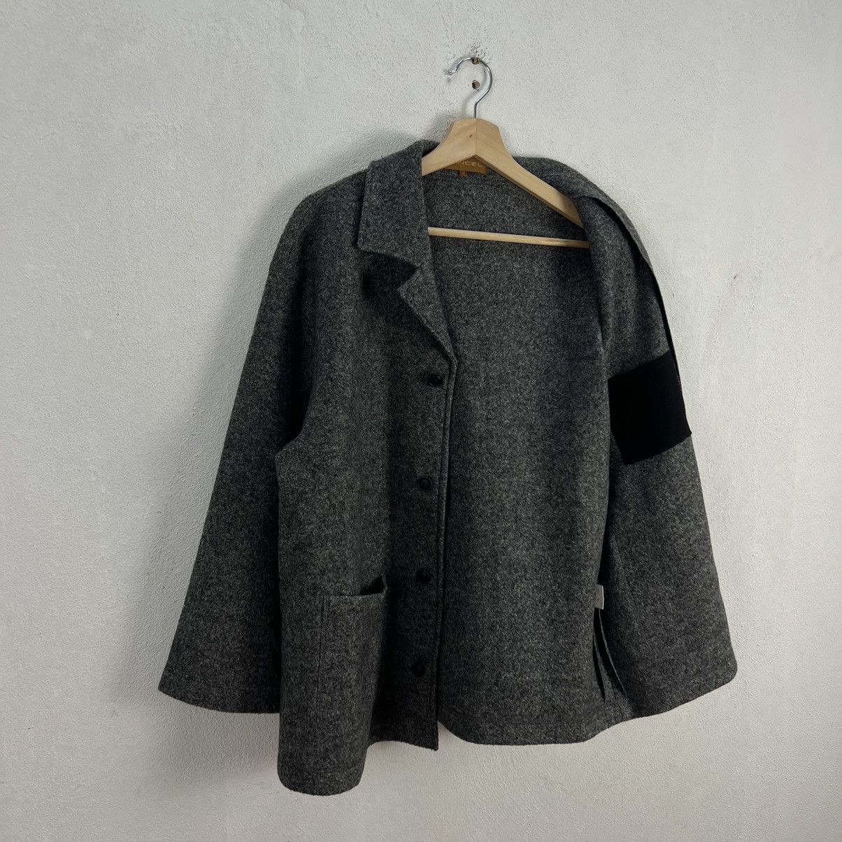 Vintage VINTAGE LANCEL WOOL JACKET Size US M / EU 48-50 / 2 - 10 Thumbnail