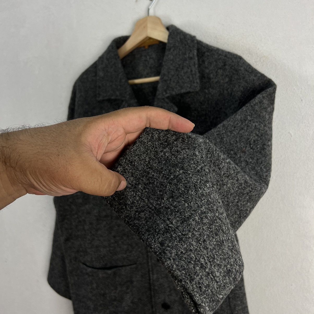 Vintage VINTAGE LANCEL WOOL JACKET Size US M / EU 48-50 / 2 - 6 Thumbnail