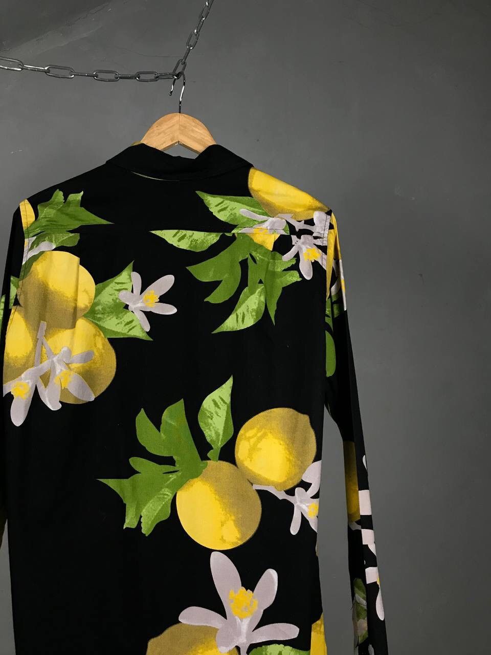 Vintage Process Black street fashion crazy overprinted shirt Size US M / EU 48-50 / 2 - 8 Thumbnail