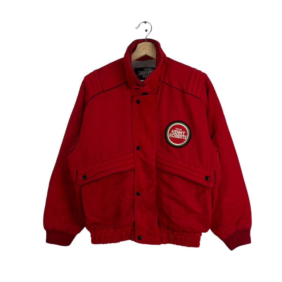 バイクウェア・装備 TEAM LUCKY STRIKE KENNY ROBERTS JACKET バイクウェア・装備 TEAM LUCKY STRIKE KENNY ROBERTS JACKET TEAM