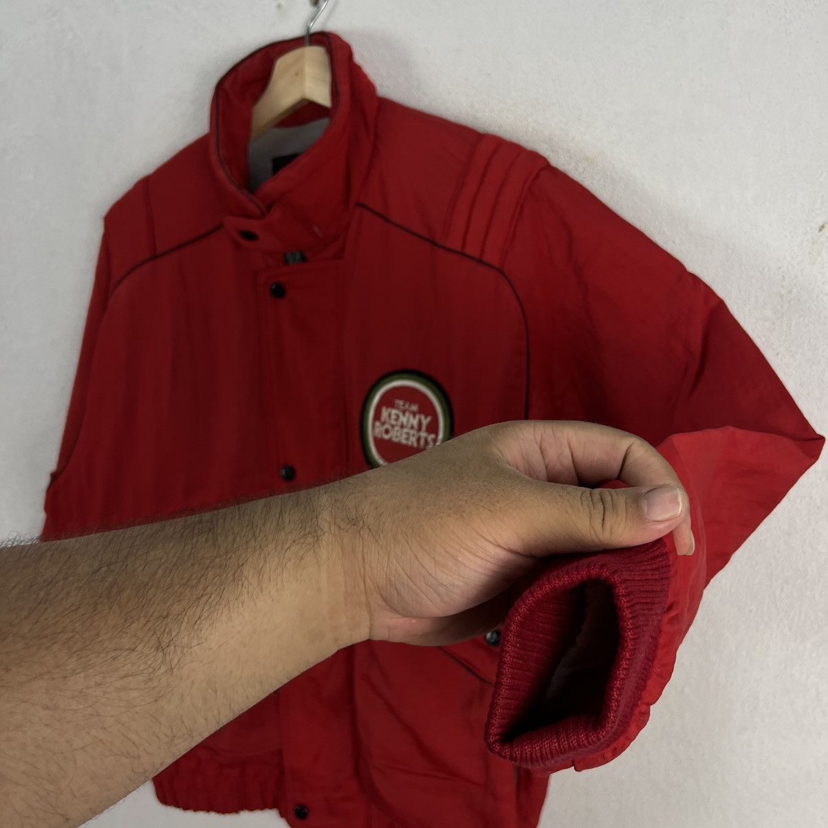 Japanese Brand RARE VINTAGE TEAM LUCKY STRIKE TEAM KENNY ROBERTS Size US L / EU 52-54 / 3 - 7 Thumbnail