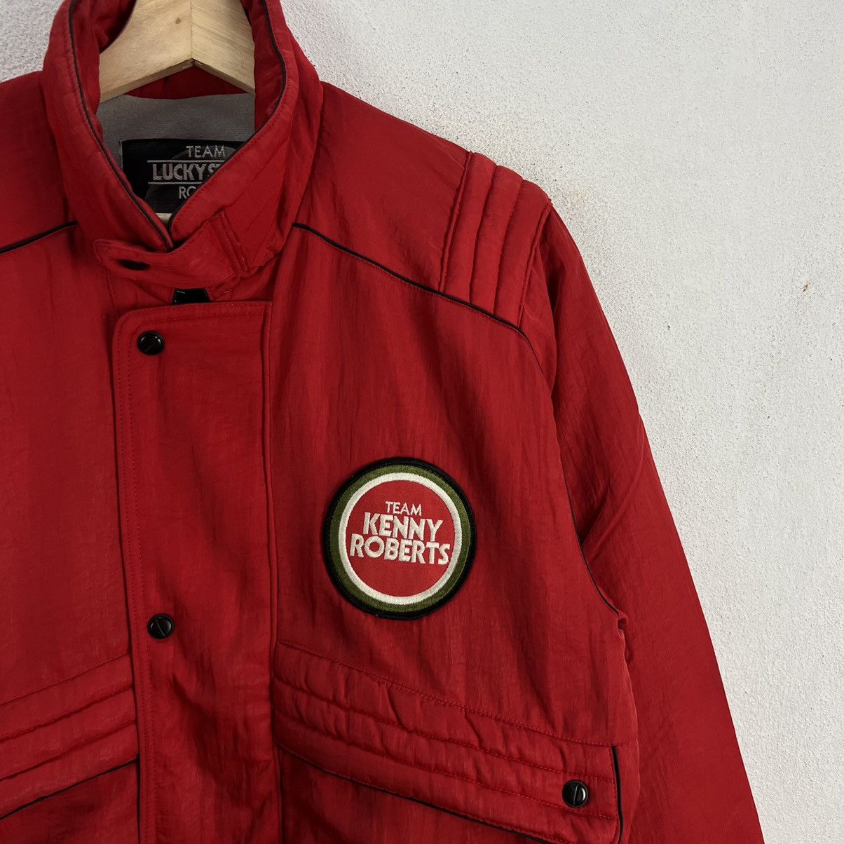 Japanese Brand RARE VINTAGE TEAM LUCKY STRIKE TEAM KENNY ROBERTS Size US L / EU 52-54 / 3 - 5 Thumbnail