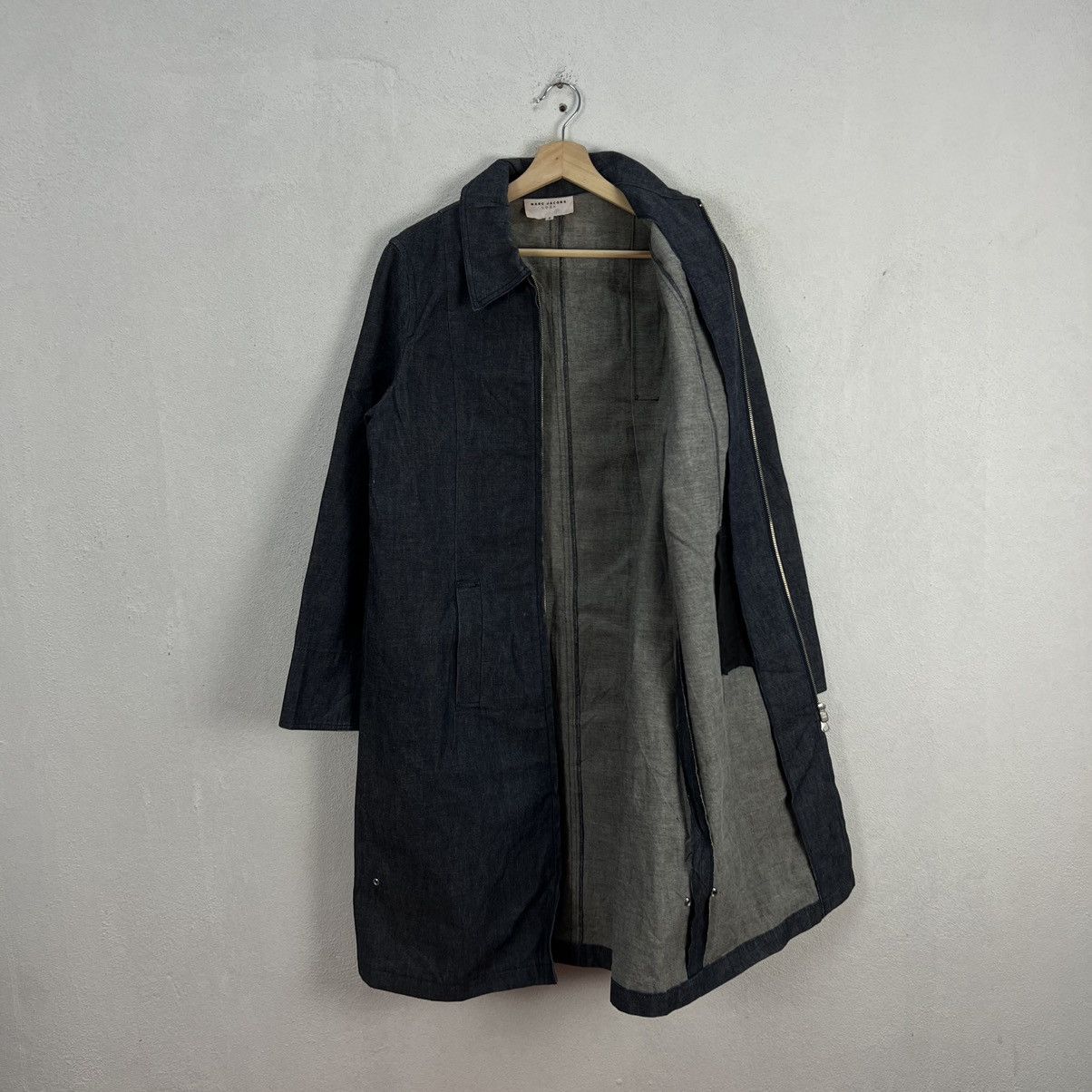 Vintage RARE LONG JACKET DENIM MARC JACOOBS LOOK Size US M / EU 48-50 / 2 - 10 Thumbnail
