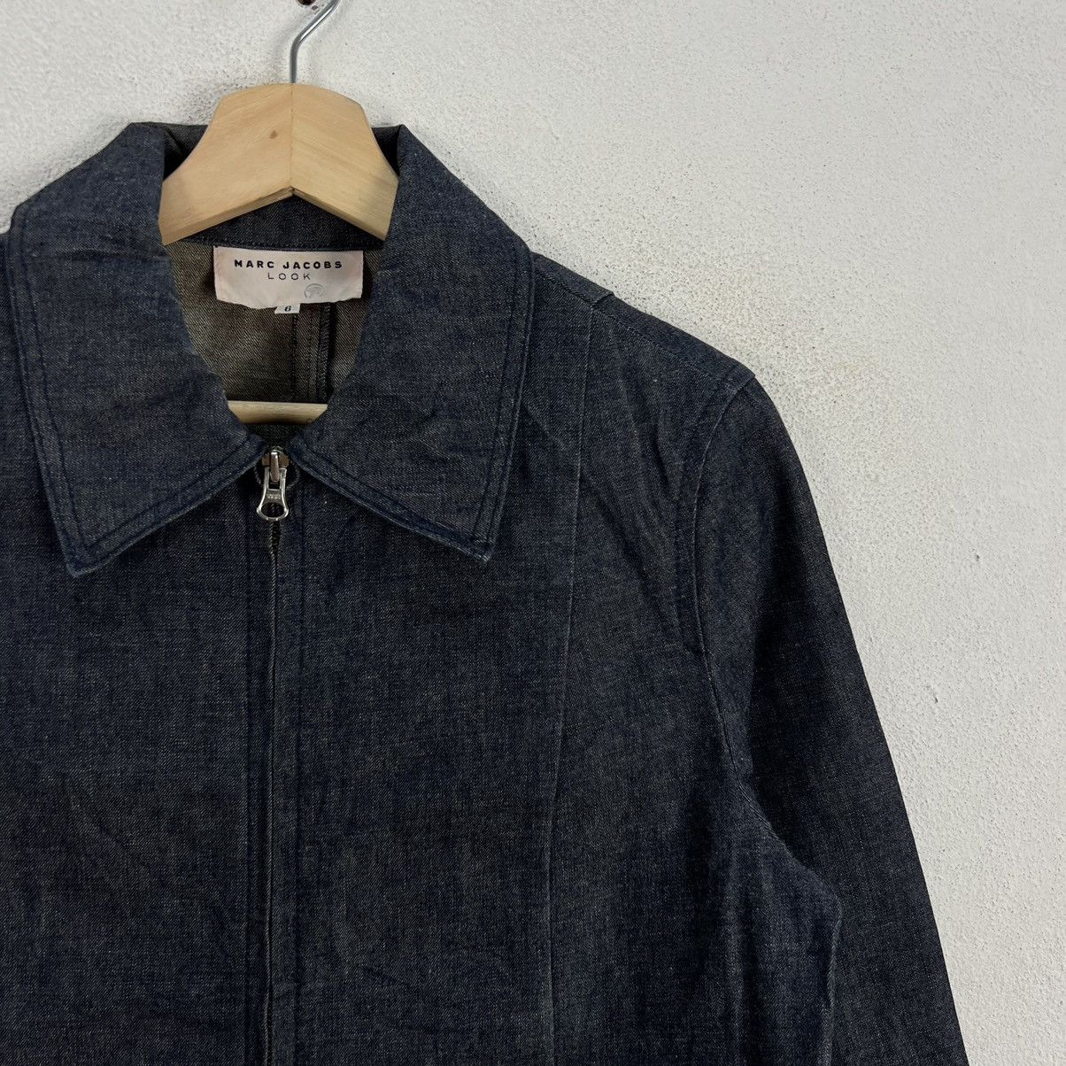 Vintage RARE LONG JACKET DENIM MARC JACOOBS LOOK Size US M / EU 48-50 / 2 - 4 Thumbnail