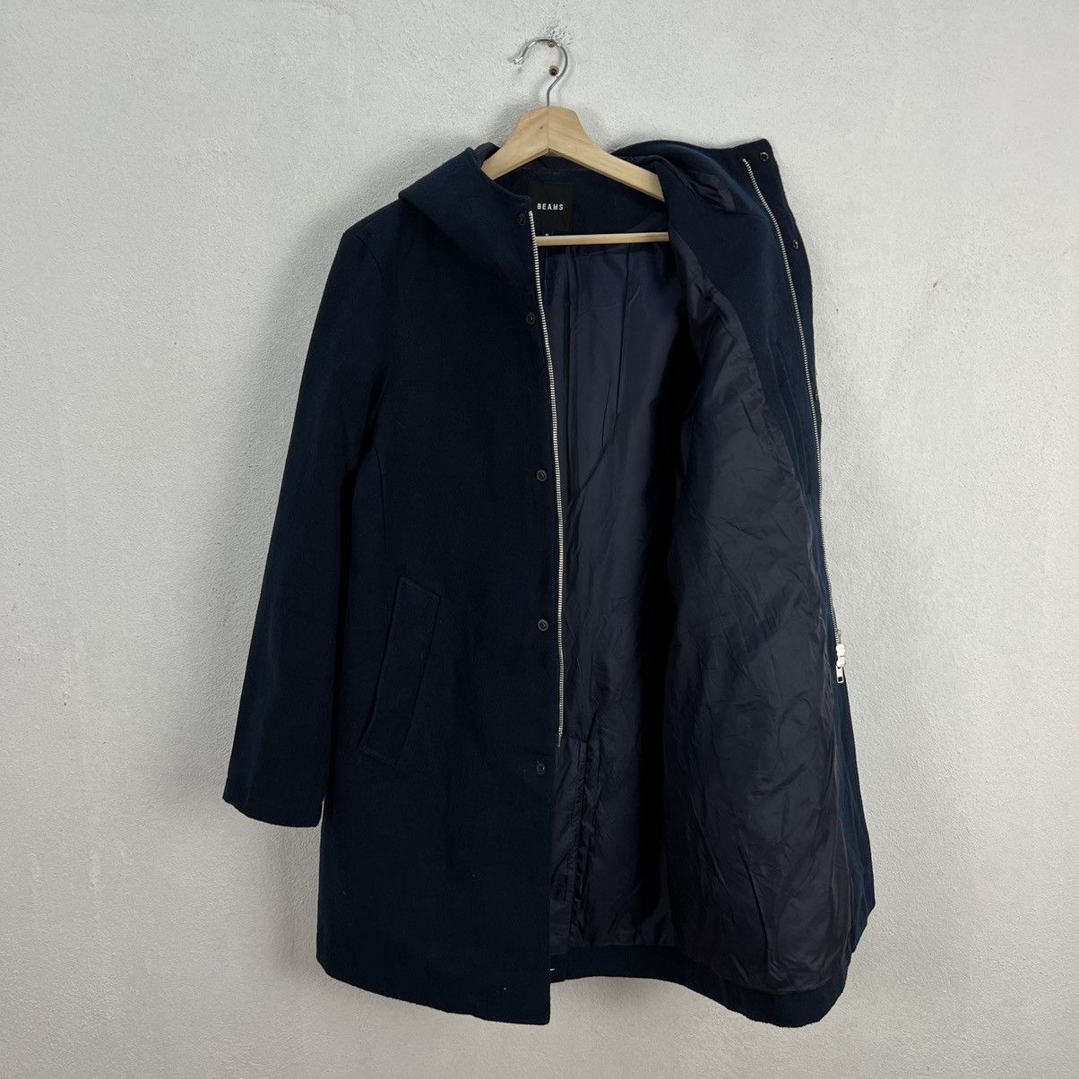 Beams Plus VINTAGE BEAMS JAPAN LONG JACKET RARE STYLE WEAR Size US M / EU 48-50 / 2 - 9 Thumbnail