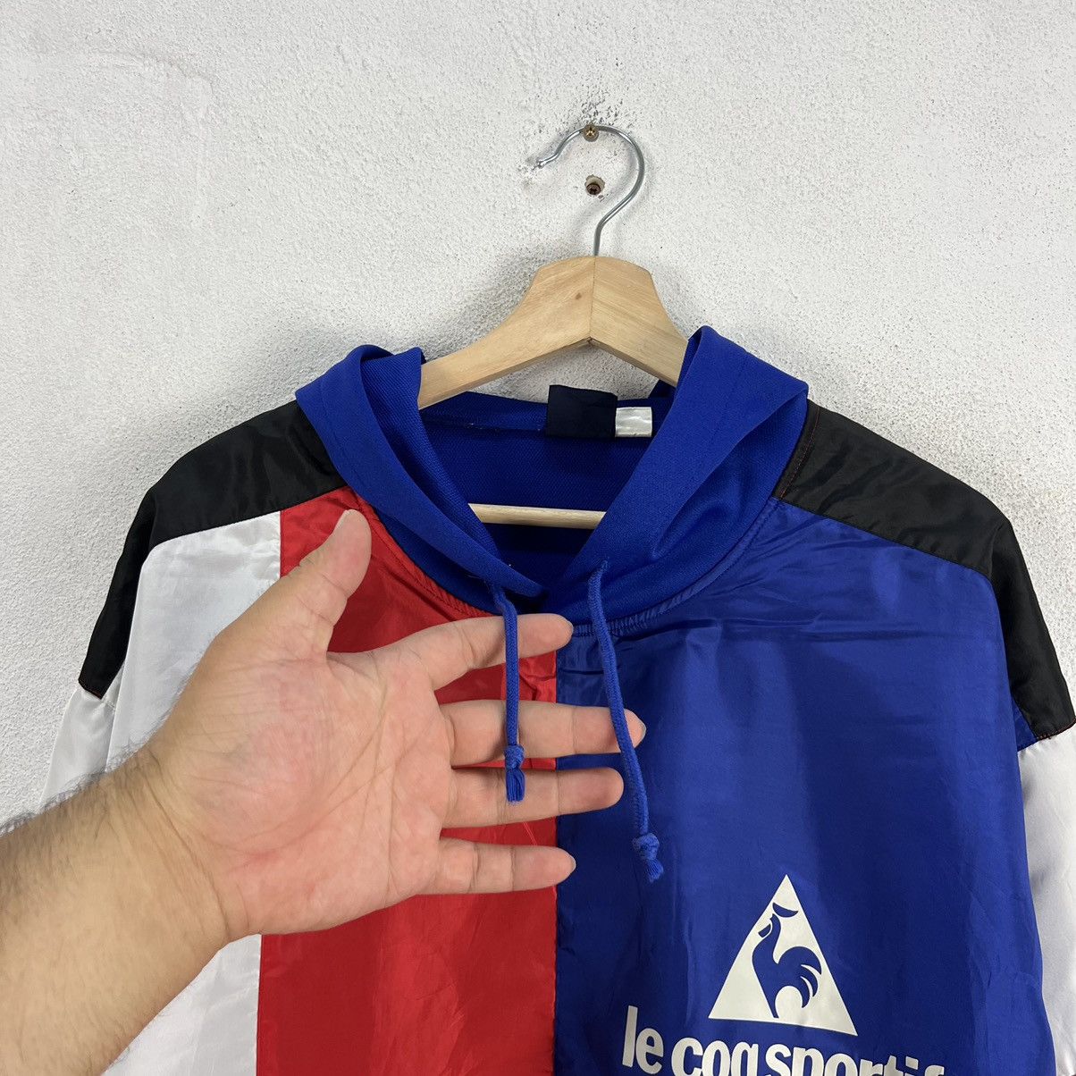 Japanese Brand VINTAGE LE COQ SPORTIF BIG LOGO RARE COLOUR MIX JACKET Size US L / EU 52-54 / 3 - 6 Thumbnail