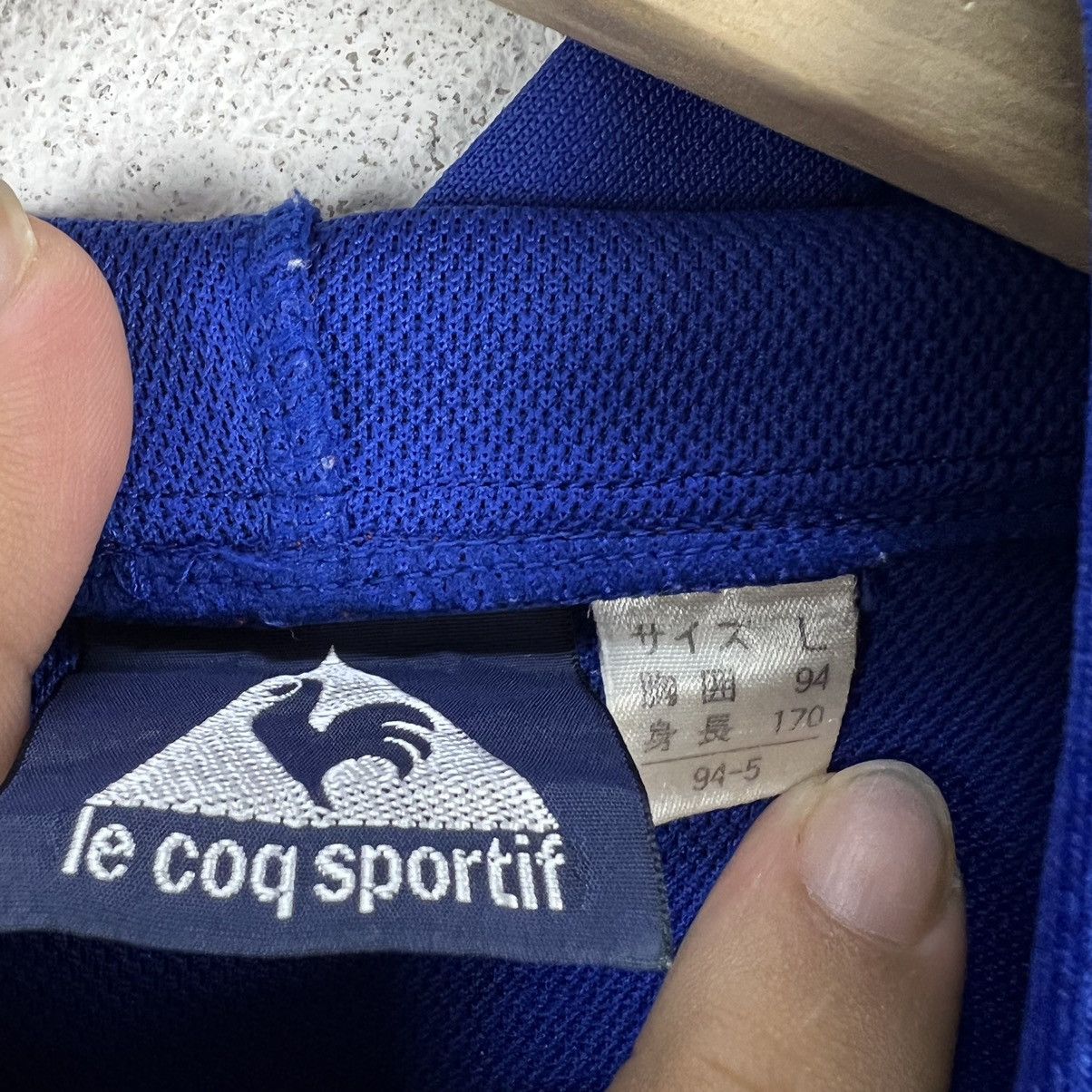 Japanese Brand VINTAGE LE COQ SPORTIF BIG LOGO RARE COLOUR MIX JACKET Size US L / EU 52-54 / 3 - 12 Thumbnail