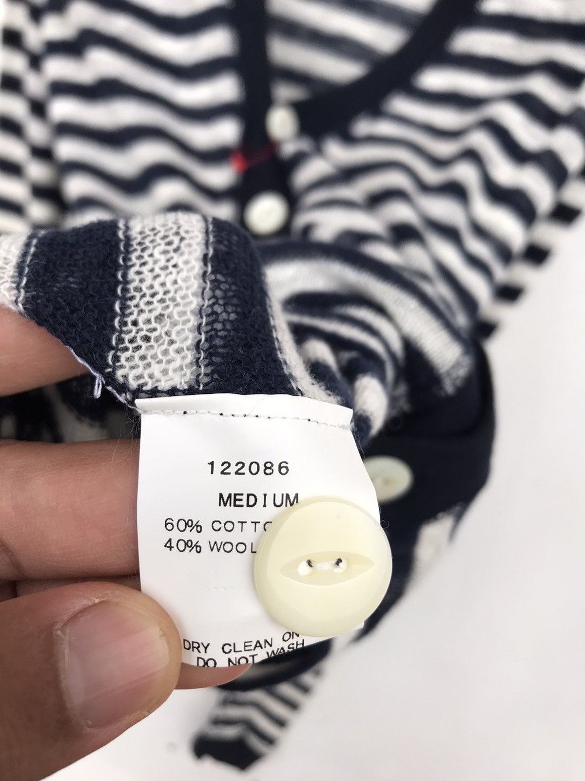 Japanese Brand × V::Room V:Room Stripe Cardigan Size US M / EU 48-50 / 2 - 5 Thumbnail