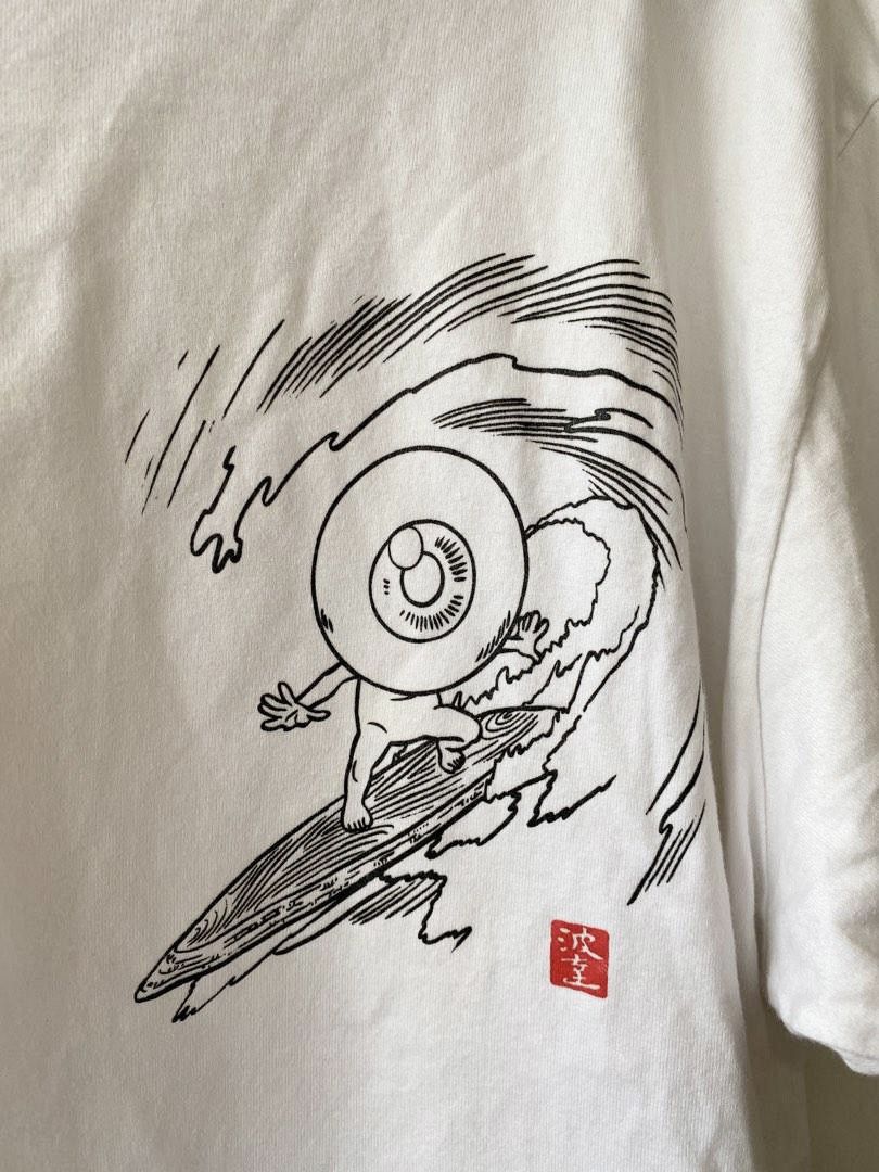 Japanese Brand JAPAN WAVE ANTENNA NAMITATSU ANIME T SHIRT Size US XL / EU 56 / 4 - 3 Thumbnail