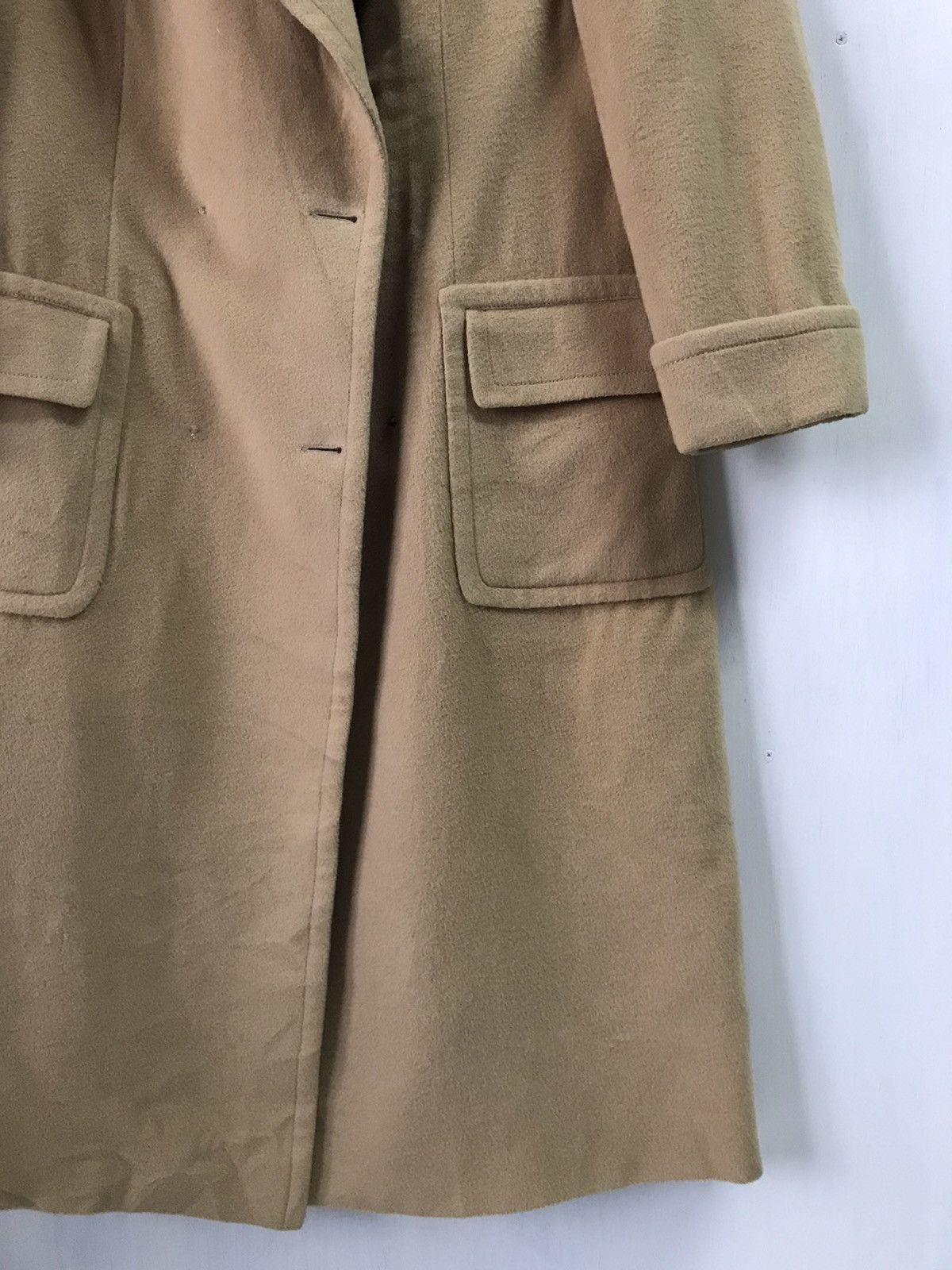 Celine VINTAGE CELINE PARIS WOOL DOUBLE BREAST LONG COAT Size M / US 6-8 / IT 42-44 - 5 Thumbnail