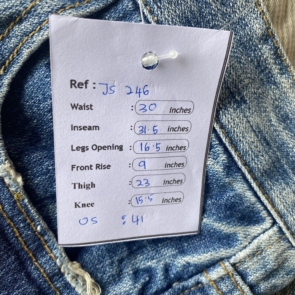 Japanese Brand × Seditionaries Peace love jeans patchwork distressed denim flare jeans Size US 30 / EU 46 - 10 Thumbnail